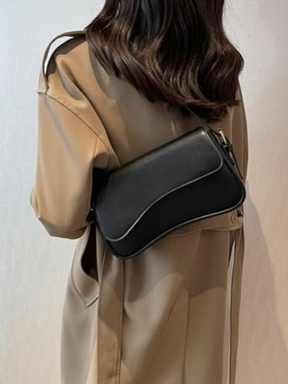 🆕 Women’s Hobo Shoulder Bag Handbags Retro Evening Vegan Leather Underarm Bag - Picture 7 of 7